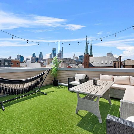 Villa Brand New Dbl Unit Roofdeck Outdoor Patio Filadelfia Exterior foto