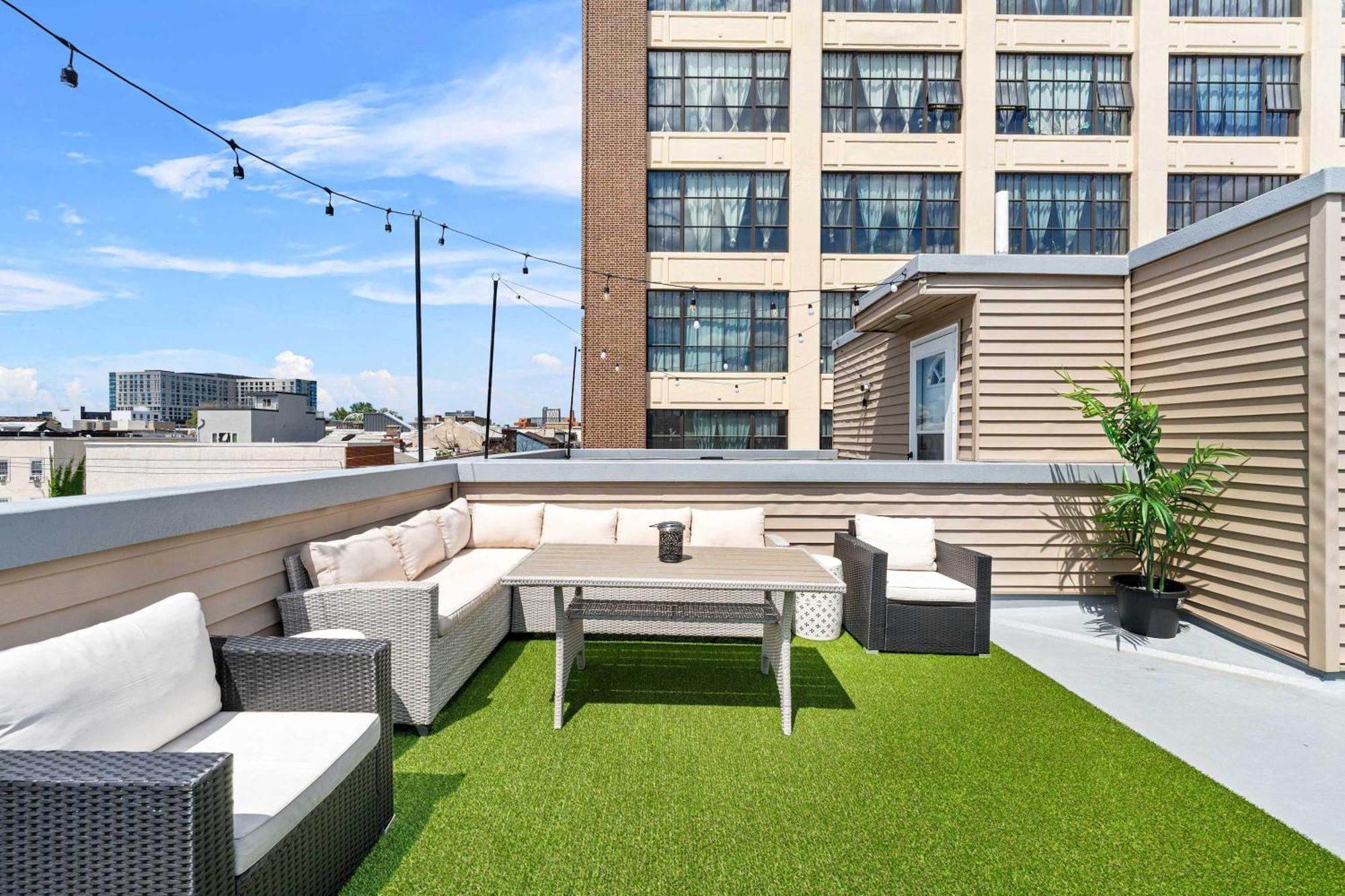 Villa Brand New Dbl Unit Roofdeck Outdoor Patio Filadelfia Exterior foto